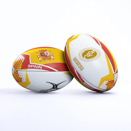 Gilbert Balon Rugby RWC 2025 España, Talla 5, Rugby World Cup 2025, Mundial Rugby RWC2025