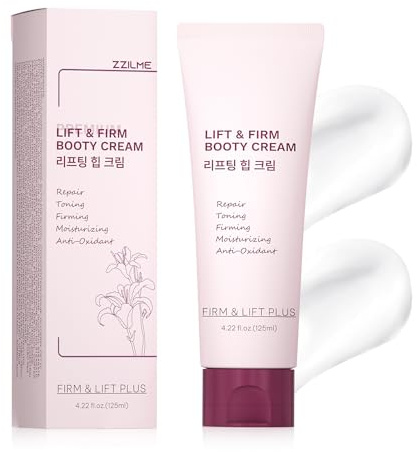 ZZILME B TIGHT Cellulite Cream – Firming Body Cream for Smoothing, Tightening & Lifting Booty & Arms, Reduces Cellulite Appearance Korean Skincare 4.21 Fl Oz