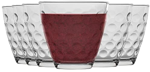 Bormioli Rocco Dots Tumbler Occhiali Set - 250ml - Confezione da 24