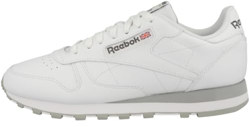Reebok Baskets Classiques en Cuir pour Homme, FTWR White Pure Grey 3 Pure Grey 7, 38.5 EU