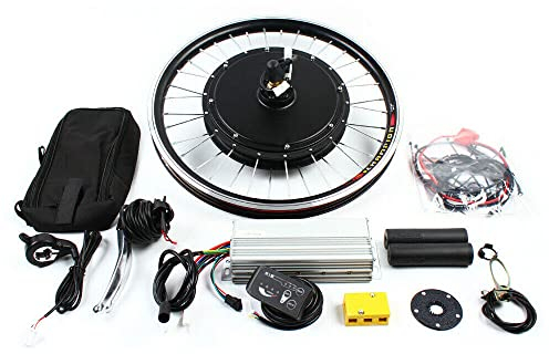 SENDERPICK 20 Elektrofahrrad Umbausatz 48V 1000W Elektro-Fahrrad Kit Ebike Elektro Vorderrad E-Bike Conversion Sat Vorderradnabe Motor