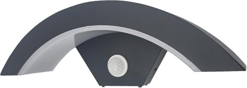 LEDSone 18W Motion Sensor Outdoor Lights 18W 1500lm LED Wall Light IP65 Waterproof Aluminum Wall Sconce Lamp 3000K Warm White Dusk to Dawn Sensor Security Lights for Garage Patio Walkway Porch Garden