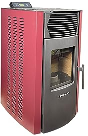 Schenger Poêle à granulés HP51 (rouge)