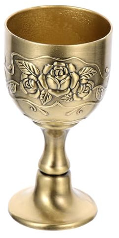 balacoo Tazza Vino Retrò Bicchiere Alcolici Design e Superficie Per Decorare e Migliorare Atmosfera