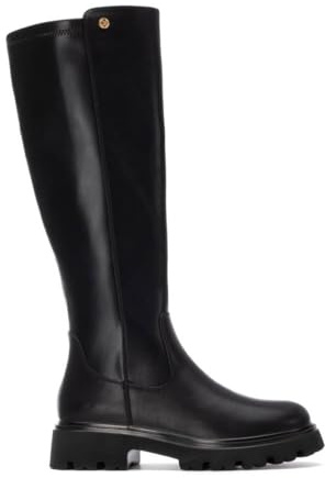 XTI - Bota Mujer Negro - Calzado Cómodo y Versátil - Moda casual - Modelo 14441901 (Talla 39)