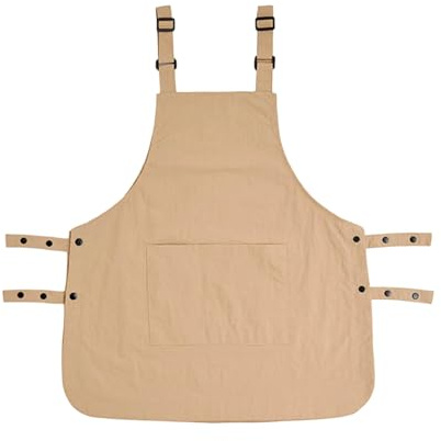 KASFDBMO A Grembiule Impermeabile Protettivo Con Tasche Multiple E Pancetta Laterale Per La Pittura Giardinaggio E Grembiule Per La Casa