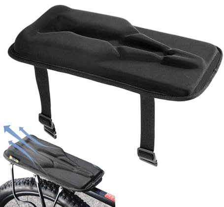 Sella posteriore per bicicletta, traspirante, con in tessuto Oxford 600D, fibbia regolabile, per bambini, ciclismo, scooter, spiaggia e strada