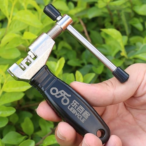 Besttoolifes Outil de coupe de chaîne en acier pour disjoncteur de chaîne de vélo et retrait de rivet | Compatible avec VTT et vélo de route | Design ergonomique | Vis de 89 mm