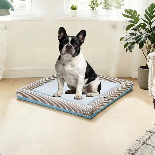 RPGT Summer Pet Self Cooling Mat No Electricity Required Kennel Bed Pad 18x 22 Sleeping Mat Keeps Dogs and Cats Cool Ideal for Home and Travel