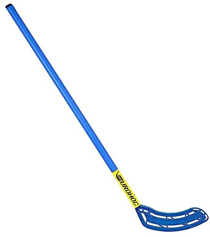 EUROHOC Unisex Eurohoc Hockey Stick, White, One Size UK