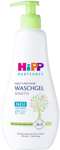 HiPP Babysanft Haut und Haar Waschgel, 400ml, 6er Pack (6 x 400ml)