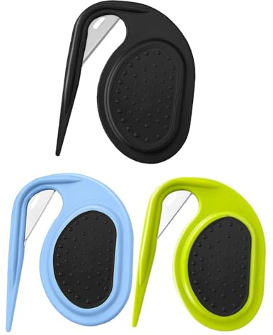 3 StüCk Pet Knot Opener Pflegemesser FüR Langhaarige Haustiere Entfilzungsmesser Katze Entfilzer Katze Langhaar Haarentfernungskamm FüR Katze Hund Haustier Haarentfernungswerkzeug