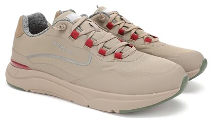 Pitas | LENK Man | Sneakers Casual da Uomo | Mocassini Invernali | Scarpe Eleganti | Nautiche Invernali | Scarpa da Vela | Calzatura Senza Lacci | Calzature Walkinpitas | Beige | 43
