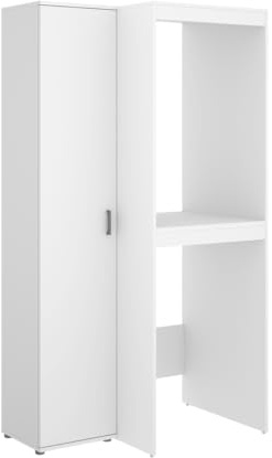 DEKIT - Conjunto DE Mueble Alto para Lavadora Y Secadora con ALMACENAJE 190x102,3x62cm