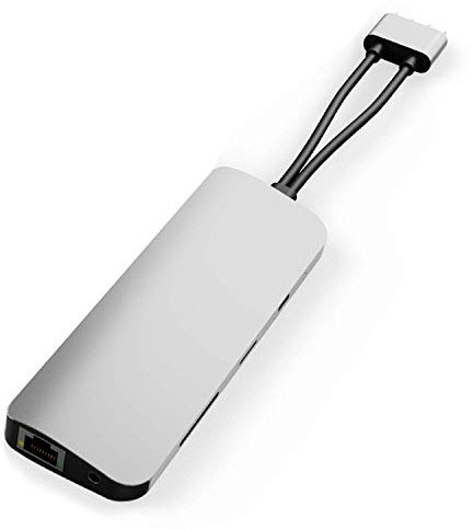 HyperDrive HD392-SILBER Viper 10-in-2 USB-C Hub - Silber