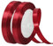 Satinband Weinrot 10mm Breit Geschenkband Satin,44m Satinbänder Weinrot Dick Schleifenband Dekoband Seidenband Geschenkverpackung Stoffband Geschenkbänder für Dekorieren Basteln Kleid Hochzeit