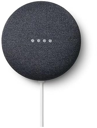 Google Nest Mini 2nd Generation Smart Speaker, GA00781JP - Charcoal