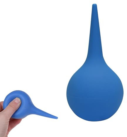1 Stück Ohrenspritze Ohrspülung 30ml Ohrendusche Ball, Ohrenschmalz Entferner, Ohrenreiniger, Ohrendusche, Quetsch Gummiball sanfte Ohrendusche, Wiederverwendbarer Ohrreiniger, Ohrspülung, Blau