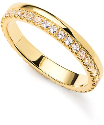 Ana Luisa Gold Rings for Women - 14K Gold Plated Rings for Women Non Tarnish - Trendy Stacking Ring for Daily Wear - Twisted, Heart, Eternity Ring Styles - Hypoallergenic & Water-Resistant Jewelry
