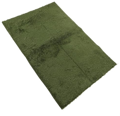 DECHOUS Tapis Décoratif pour Reptiles et Tortues Mousse Hydratante, Lavable et Réutilisable, Dimensions 60x40 Cm, Substrat Naturel pour Terrariums, Litière Protectrice pour Amphibiens et Lézards