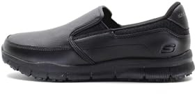 Skechers Nampa Groton, Mocassino Uomo, Nero Sintetico Pu, 41 EU