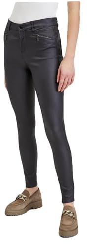 ORSAY Pantalon Simili Cuir Femme Gris foncé