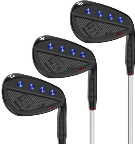 yamato Full Face Golf Wedge Set or Individual Golf Wedges 50/52/54/56/58/60 Forged Golf Gap Wedge Sand Wedge Lob Wedge Golf Clubs Milled Face for High Spin - Great Golf Gift