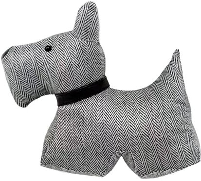 SWEET HOME - Fermaporta da Pavimento Utile come Paraspifferi Sottoporta e Finestre in Tessuto Imbottito, Ferma Porta e Para Spifferi Valido anche come Arredamento Casa per Cameretta Bambina e Bambino