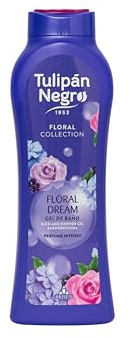 Tulipano nero - Gel da bagno idratante floreale Dream 650 ml | Fragranza floreale esotica e duratura | Cura del corpo quotidiana