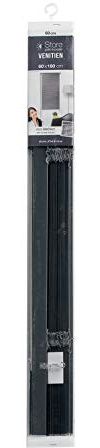 DOUCEUR D'INTERIEUR STORE VENITIEN LAMELLES 60 x 180 CM ALUMINIUM VENITIEN ANTHRACITE