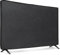 Kwmobile Dust Cover for 75 TV - Fabric Case Protector for Indoor Flat Screen - Black