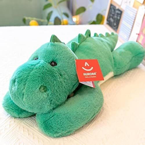 eamve 11.8inch Gewichtetes Angst Dinosaurier Plüschtiere,0.35Lbs Weighted Anxiety Dinosaur Stuffed Animals Plüschpuppe,Weiche Dino Plüschtier Plushie für Kinder Dinosaurier Plüsch Figur Geschenk