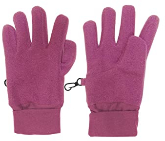 maximo Fingerhandschuhe/Fleecehandschuhe mit Strickstulpe in BEERE 99600 (4)