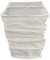 Lampenschirm eckig Rund Weiß Papier Laterne Classic Papierlampenschirm Lampenschirm für Pendellampe Papier Stehlampe Tischlampe Fluter Leuchte (1x Papierlampenschirm eckig 28cm)