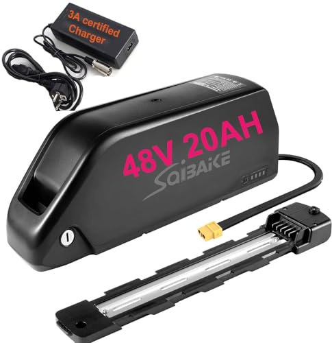Batterie Velo Electrique 48V 20AH Long Range Batterie Rechargeable au Lithium-ION Batterie pour 1500W 1000W 750W 500W 250W Motor