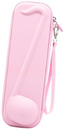 LeeQinersw Borsa Da Viaggio per Dispositivo Musicale Elettronico Otamatone con Cinturino Da Polso, Rosa