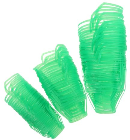 IWOWHERO 60pcs Infusion Bottle Hanging Nets Set, Plastic Saline Bottle Cage Holder for 100/250/500ml, Infusion Rack Net Bags for Hospital and Clinic Use