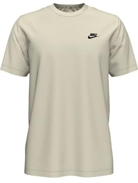 Nike M Nsw Club Tee Camiseta, Sail Black, L Hombre