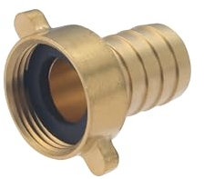 Nez de Robinet d'Arrosage Cannelé Femelle 20x27 (3/4) - Tuyau Ø19 mm AROZ