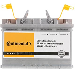 CONTINENTAL Starterbatterie 2800012001280 Autobatterie EFB-Batterie L3 12V 70Ah 650A