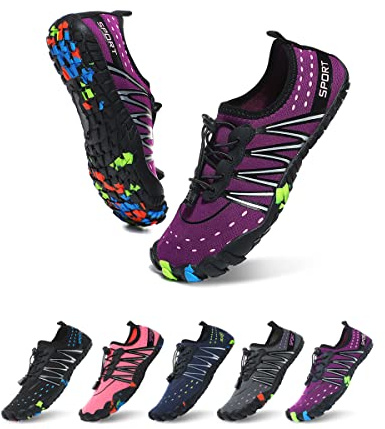 ziitop Water Shoes for Men Women Beach Barefoot Swim Pool Shoes Aqua Socks