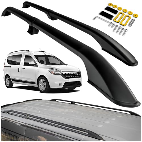 CHROMEMASTER | Compatibili con Dacia Dokker 2012-2021 | Barre Trasversali da Tetto, Mancorrenti sul Tetto | Sono Utilizzate per il Montaggio di Portapacchi, Box da Tetto o Portabiciclette