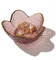 KEWUF 1 Pcs Plat à Bijoux en céramique, Plateau à Bijoux Feuille Plateau à clés, Porte-Assiettes Petit Anneau Bijoux Plaque Vide-Poche décor de Table de Chevet pour Table d'entrée décor de Chambre