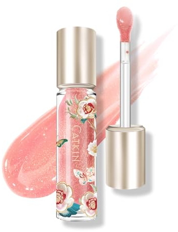 CATKIN Serum Plumping Lip Gloss, Olio Labbra Colorato, Volumizzante Labbra, Alta Lucidità, Sensazione Rinfrescante, Idratazione, Lunga Tenuta, Non Unto, Contiene il 90% di Essenza Nutriente, 3,5 ml