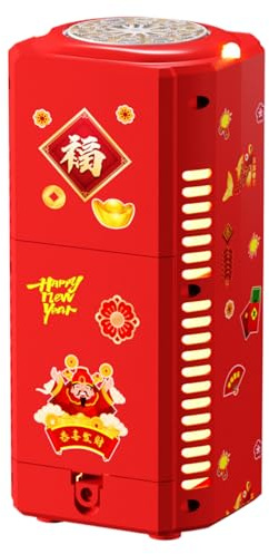 Soffiatore Automatico – Macchina Di Luce Sonora A 20 Fori, Macchina Per Spettacolo Di Carnevale, Macchina Per Festa Ad Alta Efficienza, Fornisce Continui con Un Mote