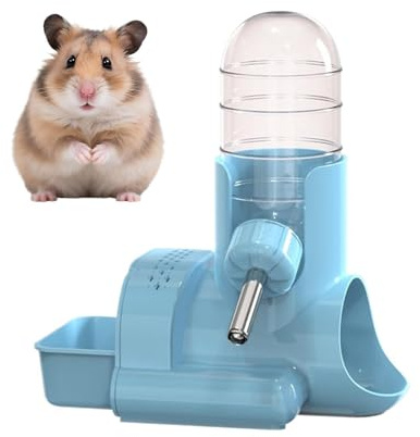 Abbeveratoio per Criceti,Mangiatoia Senza Gocciolamento | Bevitore Per Piccoli Animali Con Design A Rotolante | Adatto A Conigli Furetti Cincillà Gerbilli Gabbie E Recinti