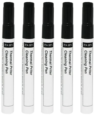 QUILSTM Stylos de Nettoyage et d'entretien pour têtes d'impression Thermique : des Solutions innovantes pour Une Impression Plus Propre. Nettoyant pour