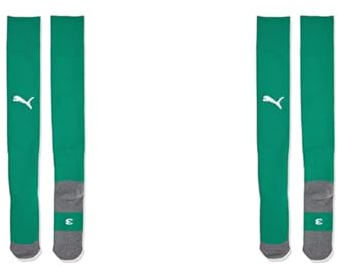 PUMA Herren LIGA Socks Core Stutzen Liga Socks Core, Pepper Green-puma white, 43-46 (Herstellergröße: 4)