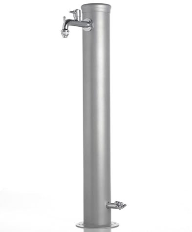 Fontana da Giardino con Doppio Rubinetto Belfer 42/ARR Alluminio