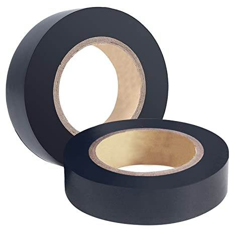 TSHAOUN Cintas de Agarre de Raqueta Cinta de Agarre de Tenis, Cinta Palo de Hockey, Autoadhesiva Mangos de Raquetas de Tennis, Negra Cinta de Agarre para Mango, 37m